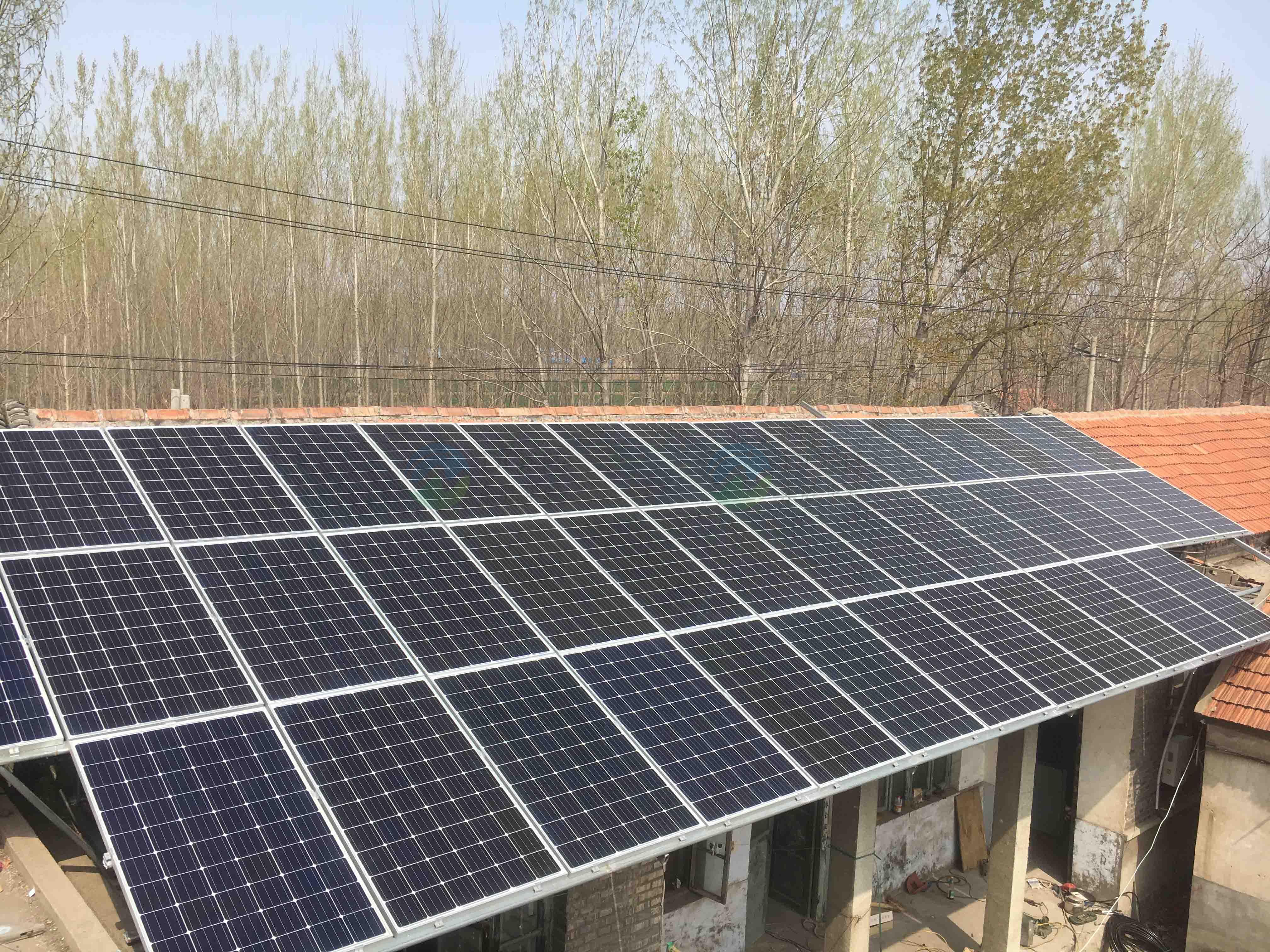 山東省西張莊鎮(zhèn)多村光伏電站